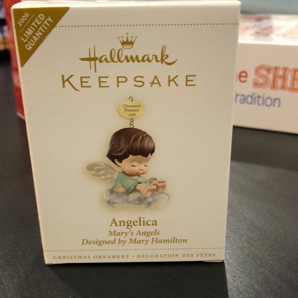 NIB Hallmark Keepsake Mary’s Angels Angelica Ornament